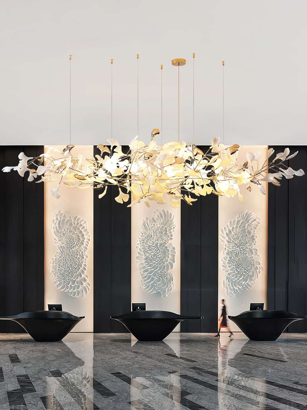 Ginkgo Cloud Kandelaber
