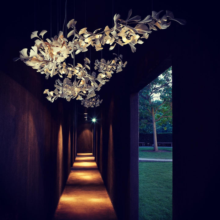 Porslins Gingko Kandelaber