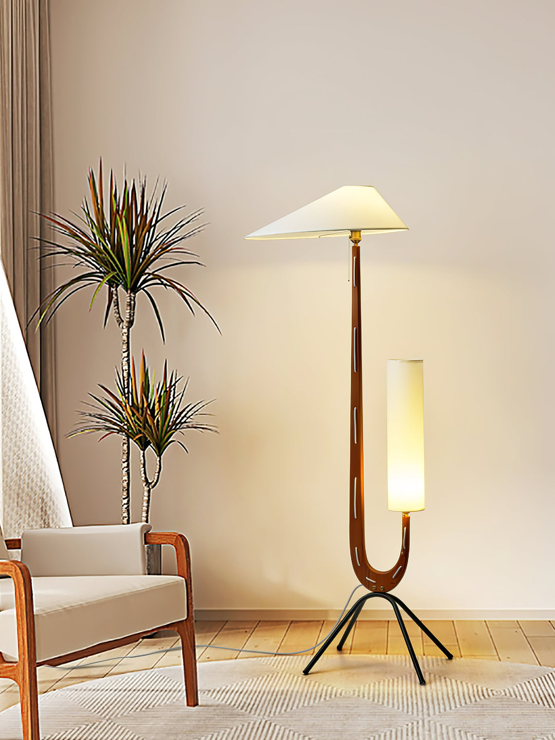 Giraff Golvlampa
