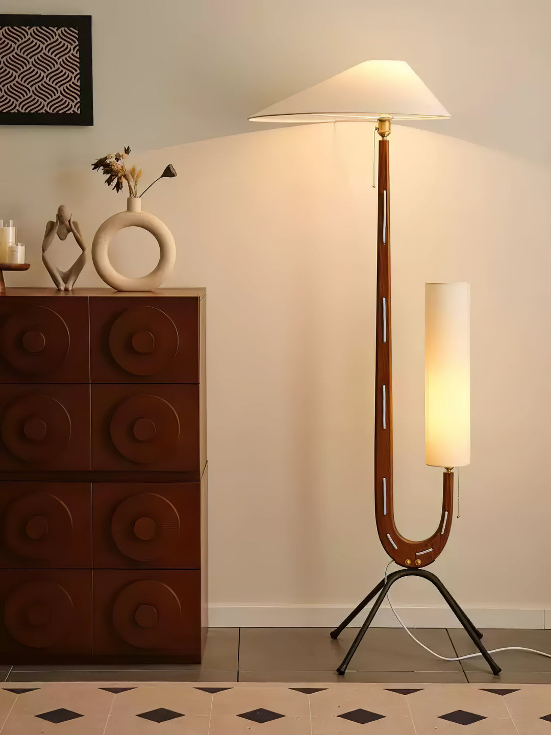 Giraff Golvlampa