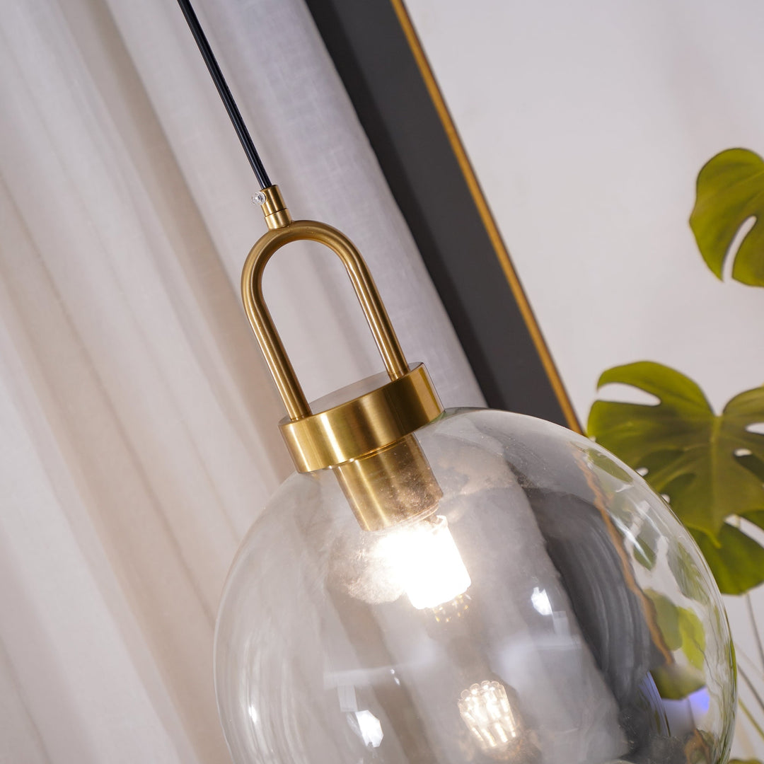 Glaspendel Swag-lampa
