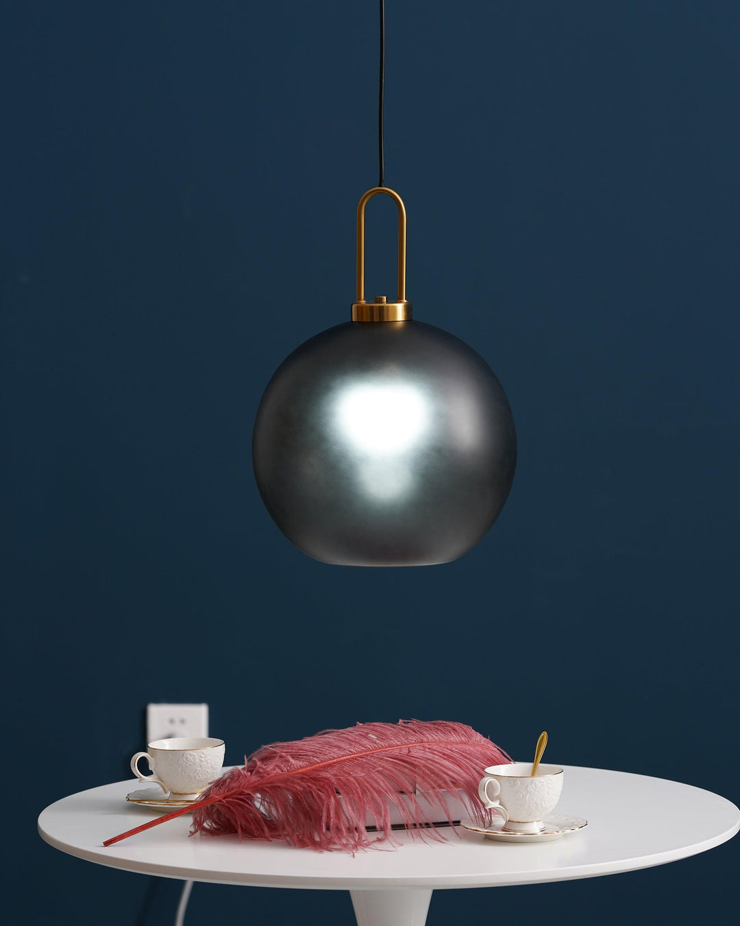 Glaspendel Swag-lampa