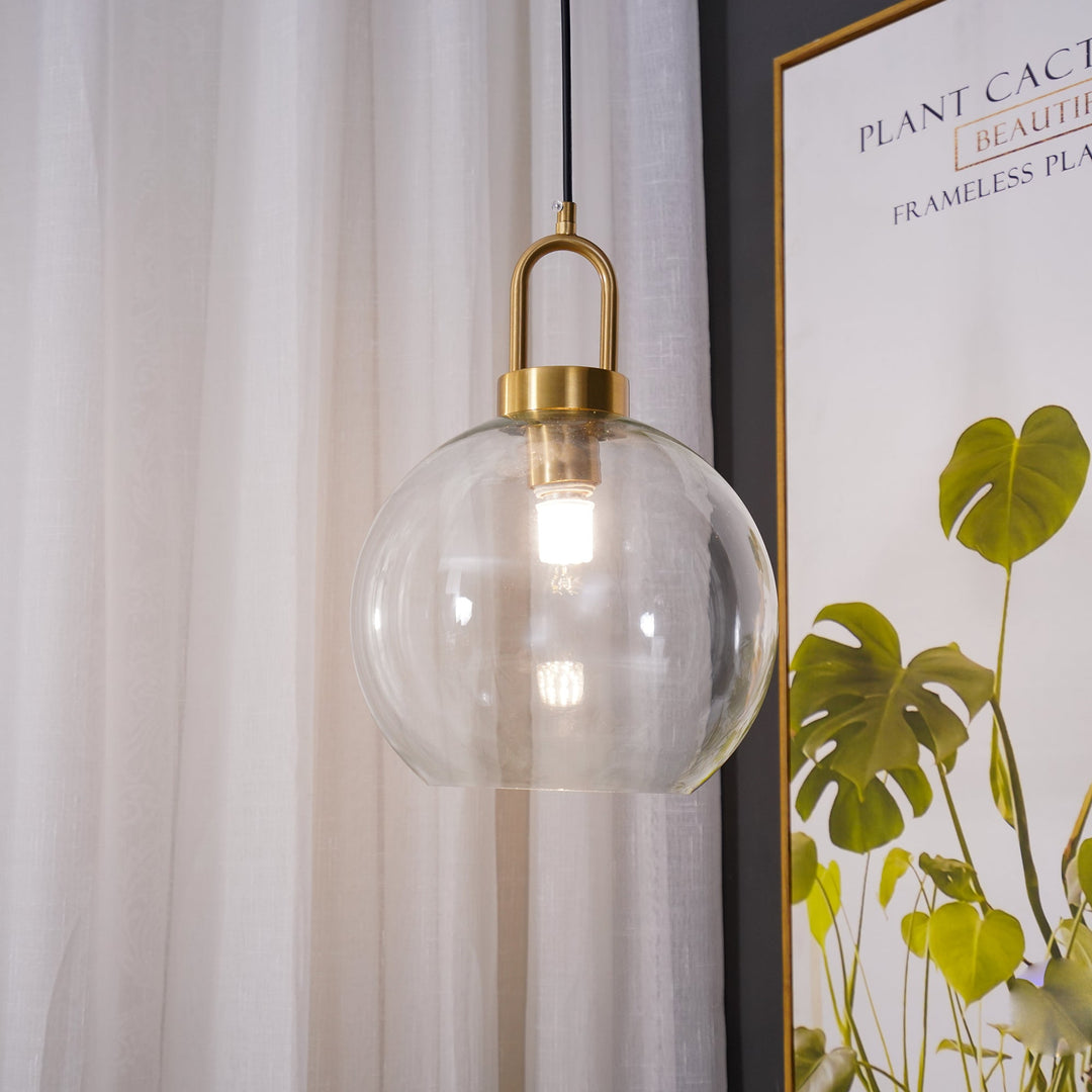 Glaspendel Swag-lampa