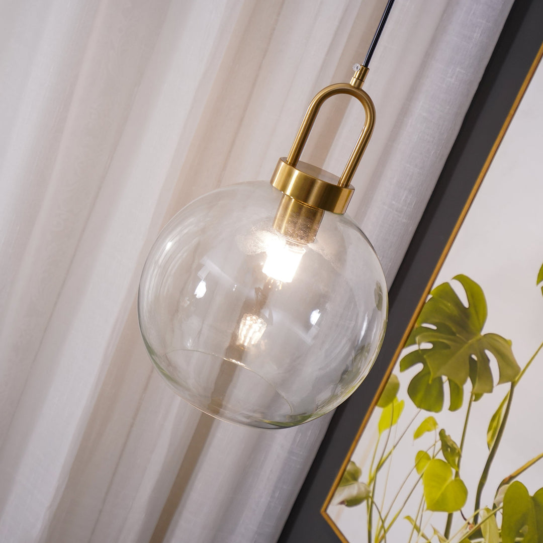 Glaspendel Swag-lampa