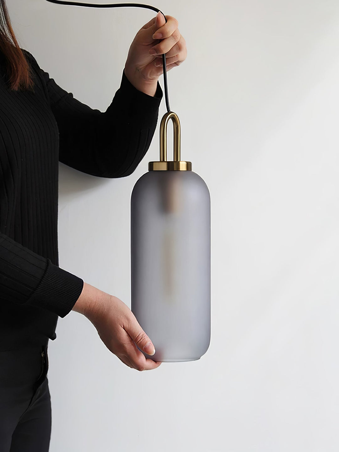 Glaspendel Swag-lampa