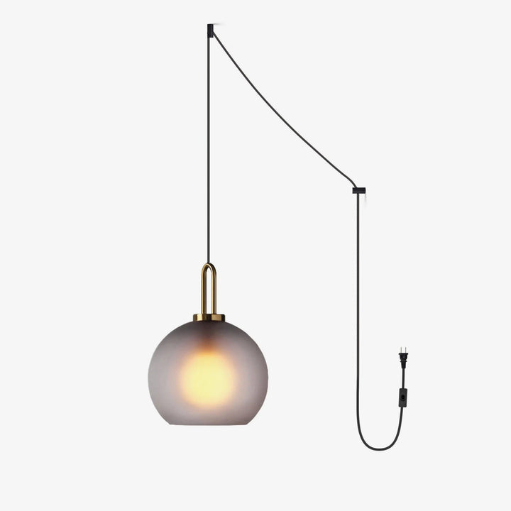 Glaspendel Swag-lampa