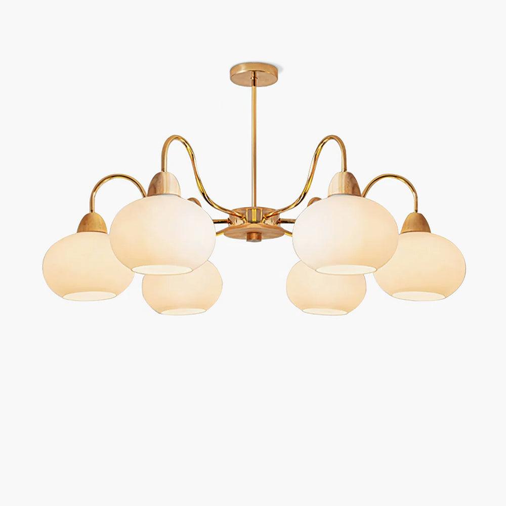 Glas Persimon Lampa