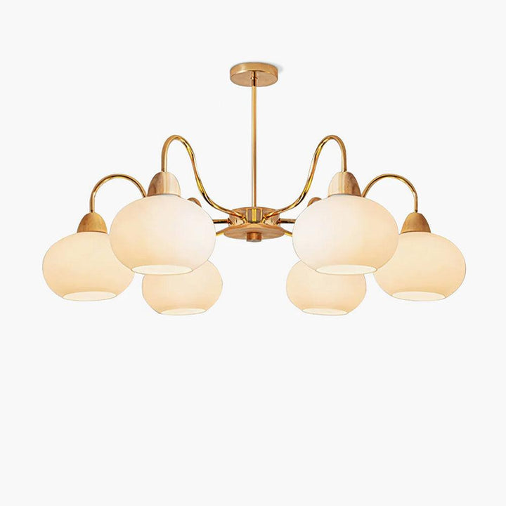 Glas Persimon Lampa