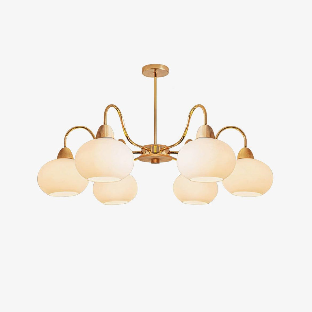 Glas Persimon Lampa