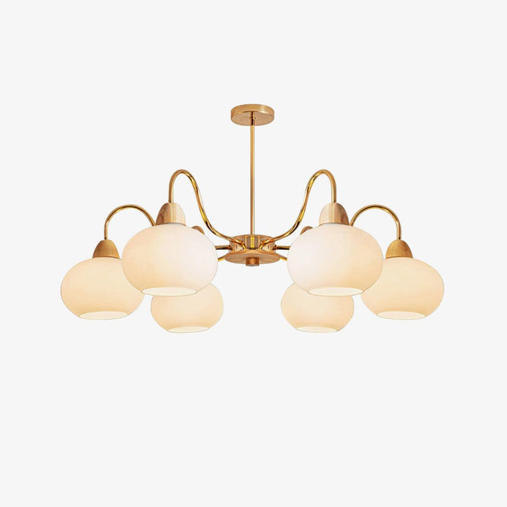 Glas Persimon Lampa