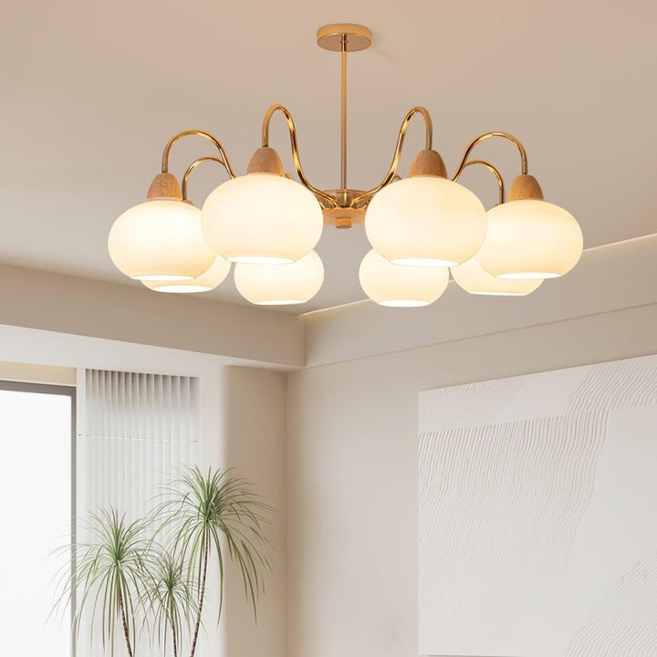 Glas Persimon Lampa