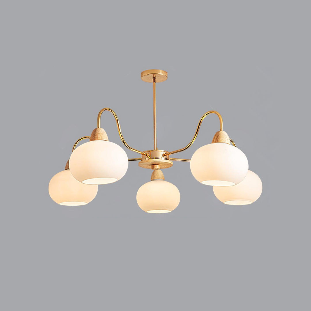 Glas Persimon Lampa