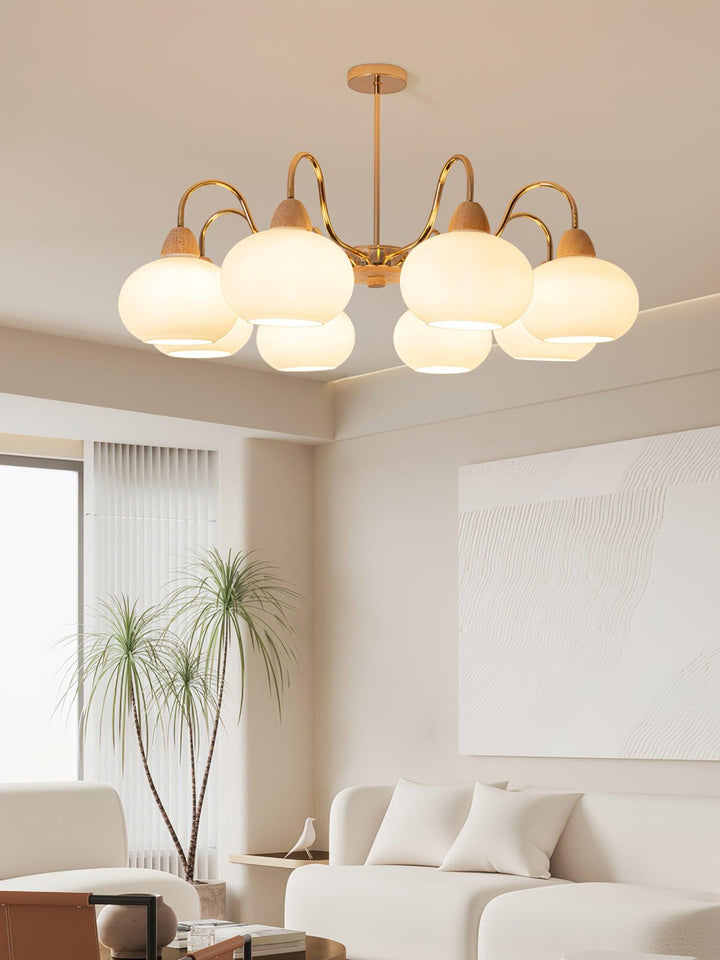 Glas Persimon Lampa