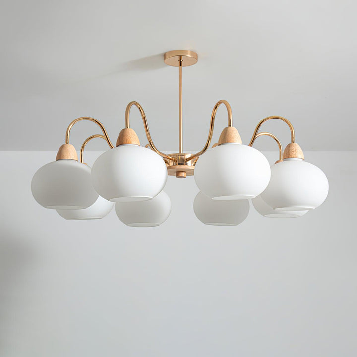 Glas Persimon Lampa