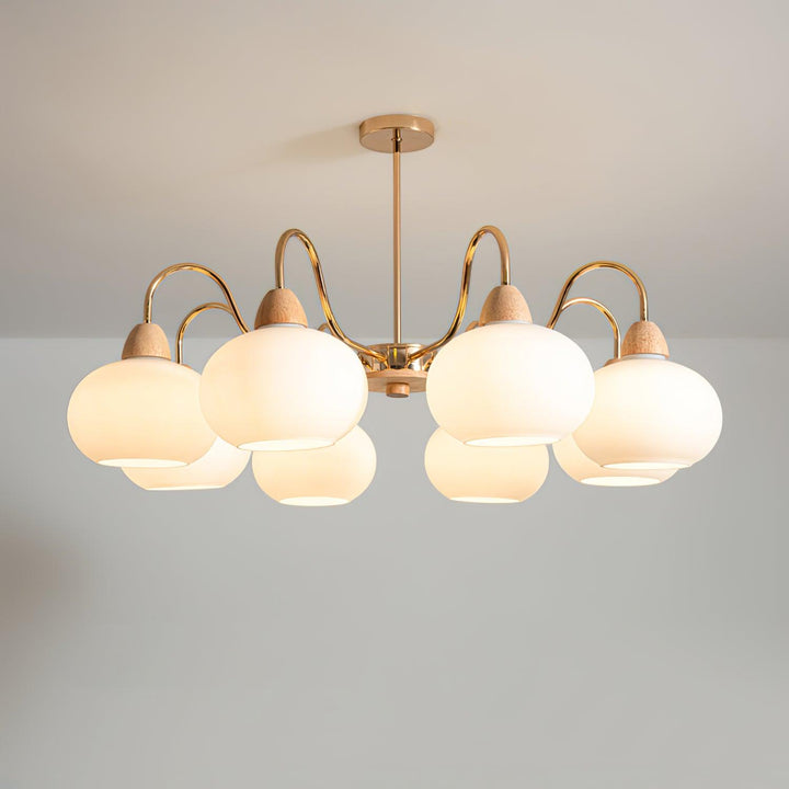 Glas Persimon Lampa