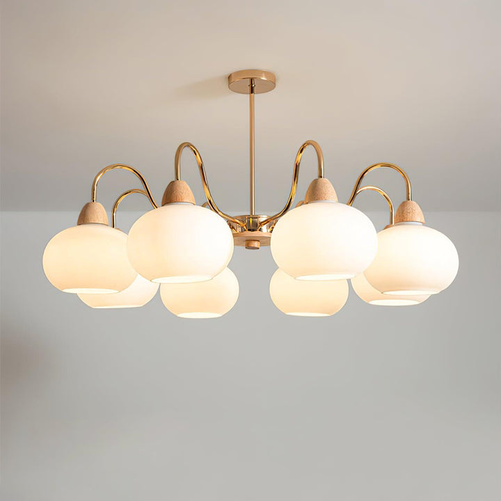 Glas Persimon Lampa