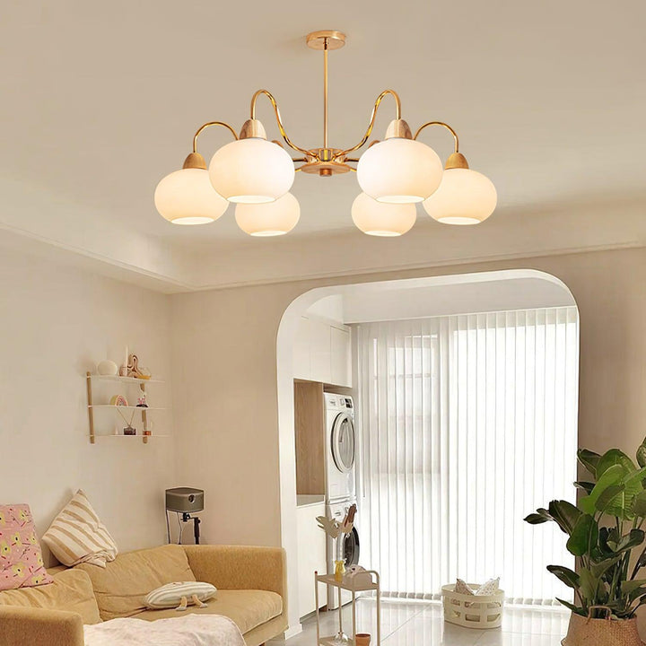 Glas Persimon Lampa