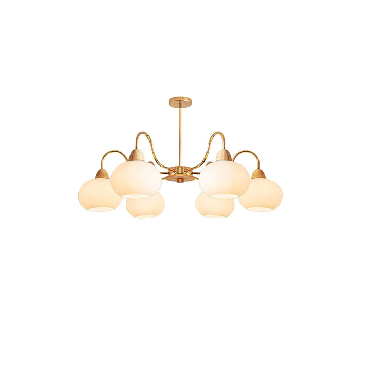 Glas Persimon Lampa