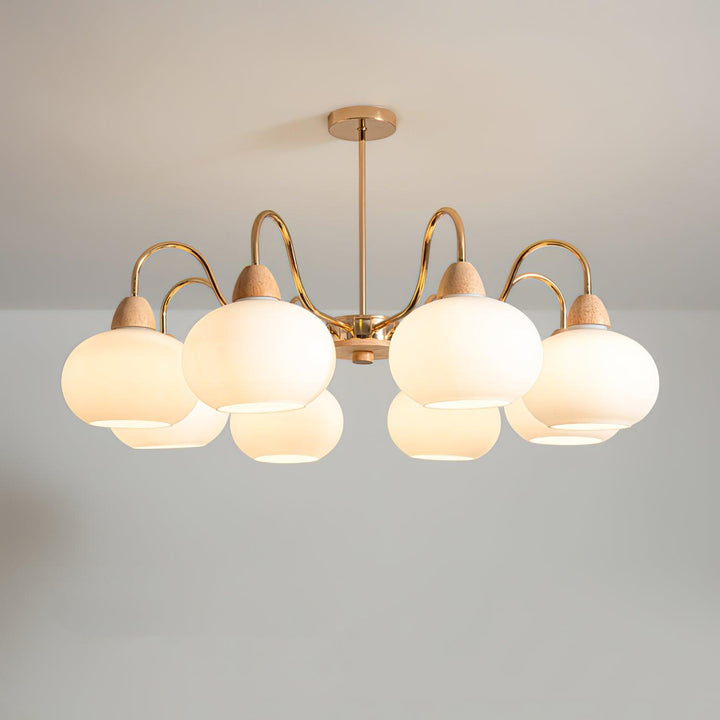 Glas Persimon Lampa