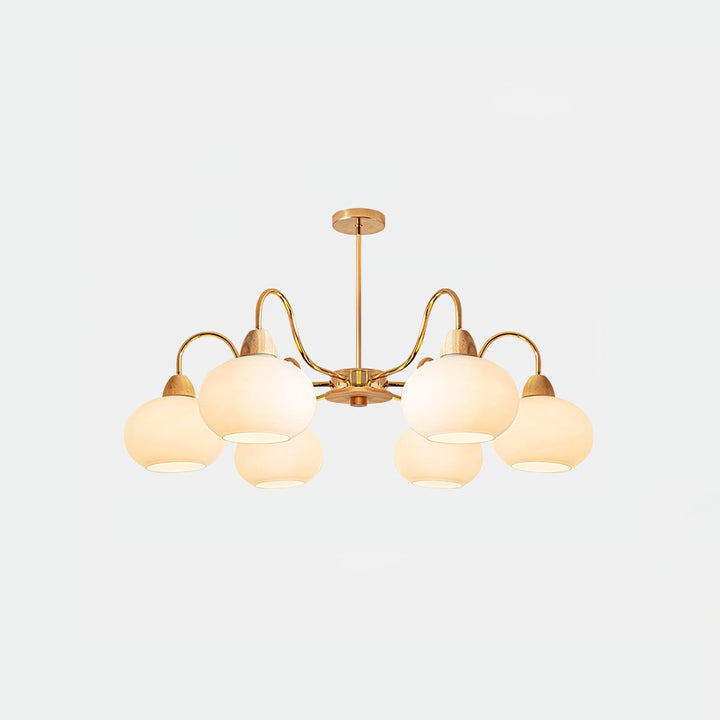 Glas Persimon Lampa