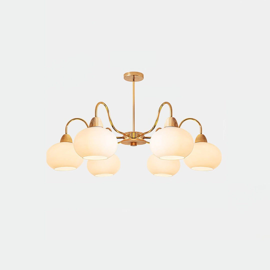 Glas Persimon Lampa