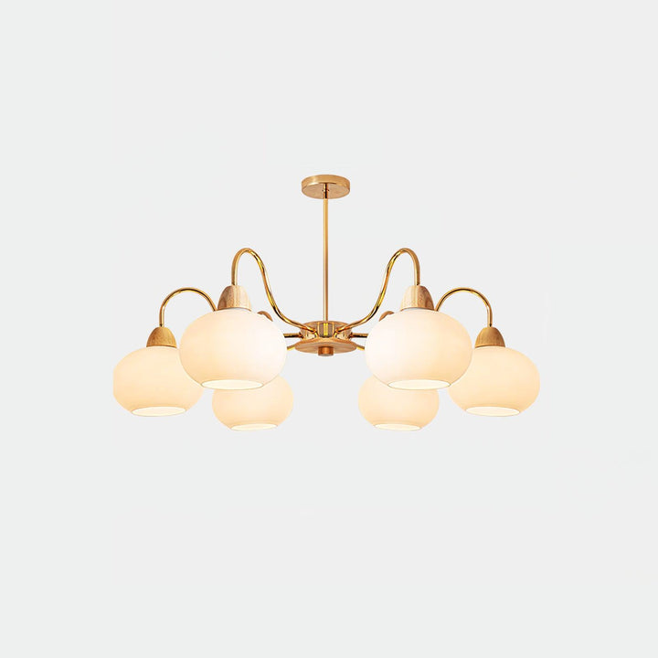 Glas Persimon Lampa