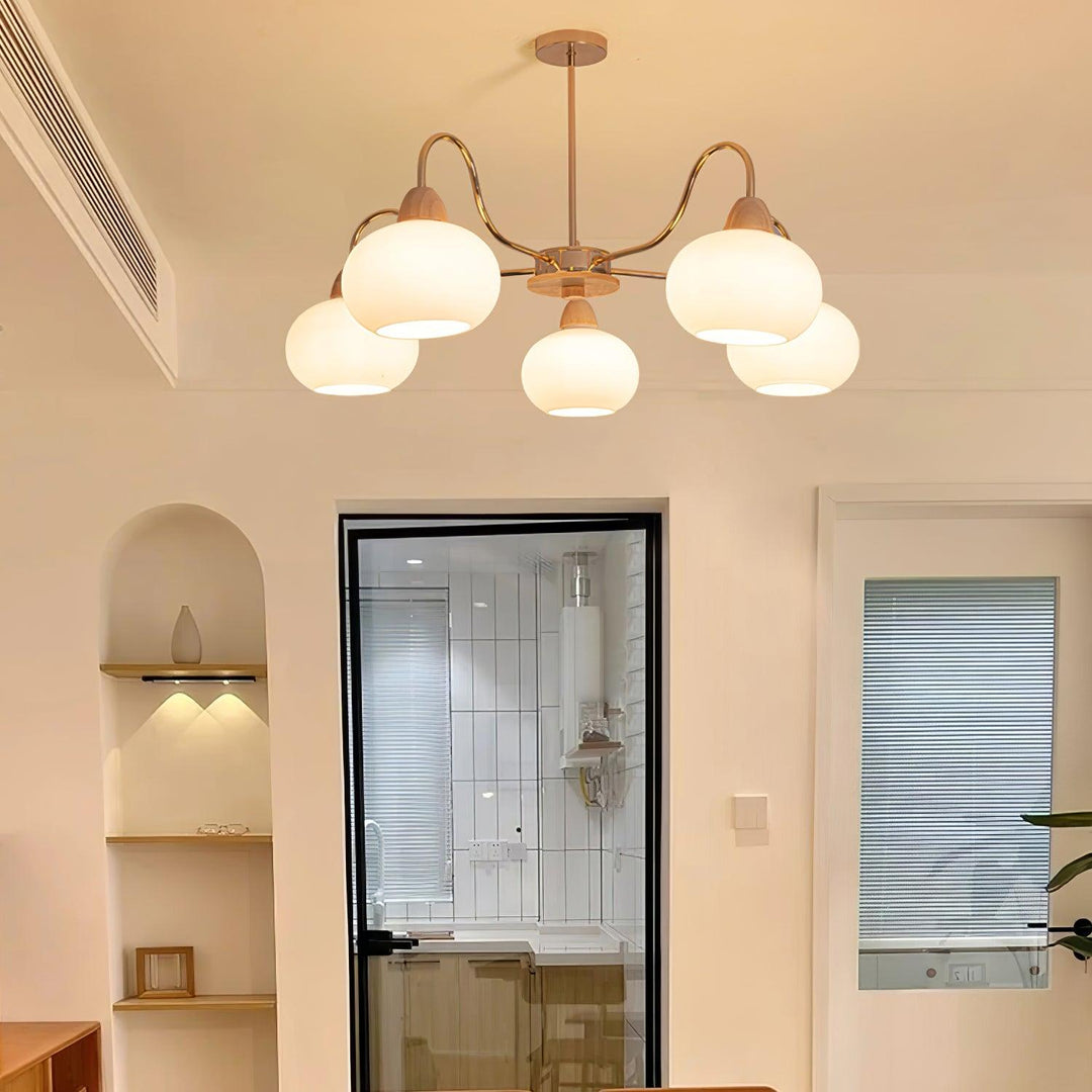 Glas Persimon Lampa