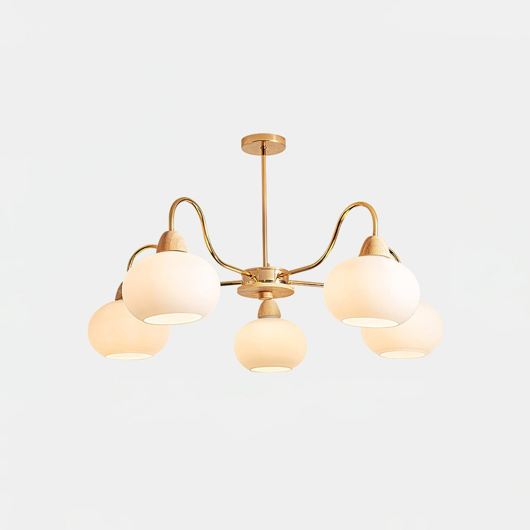 Glas Persimon Lampa