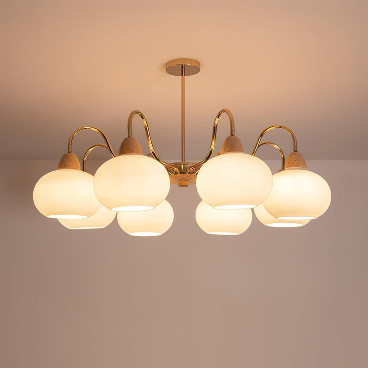 Glas Persimon Lampa