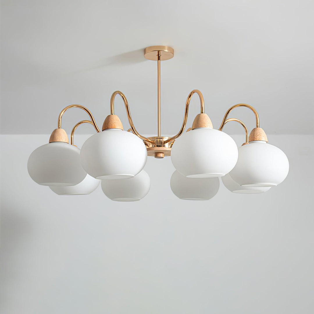 Glas Persimon Lampa