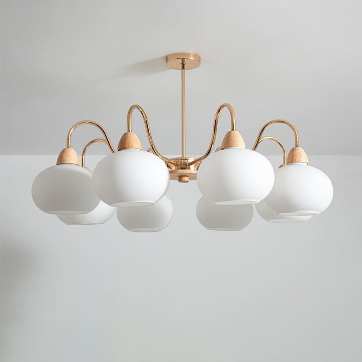 Glas Persimon Lampa