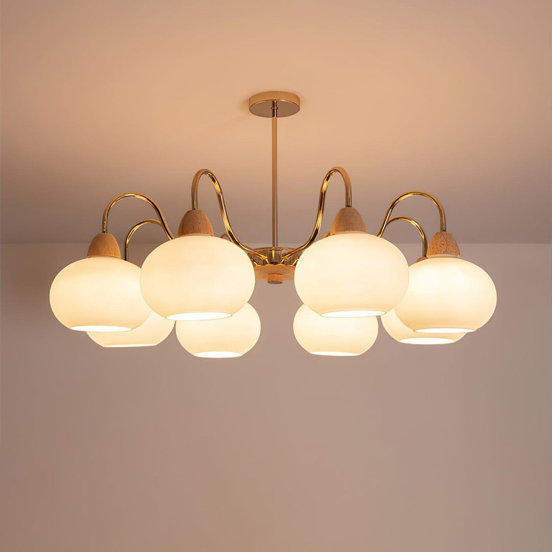 Glas Persimon Lampa