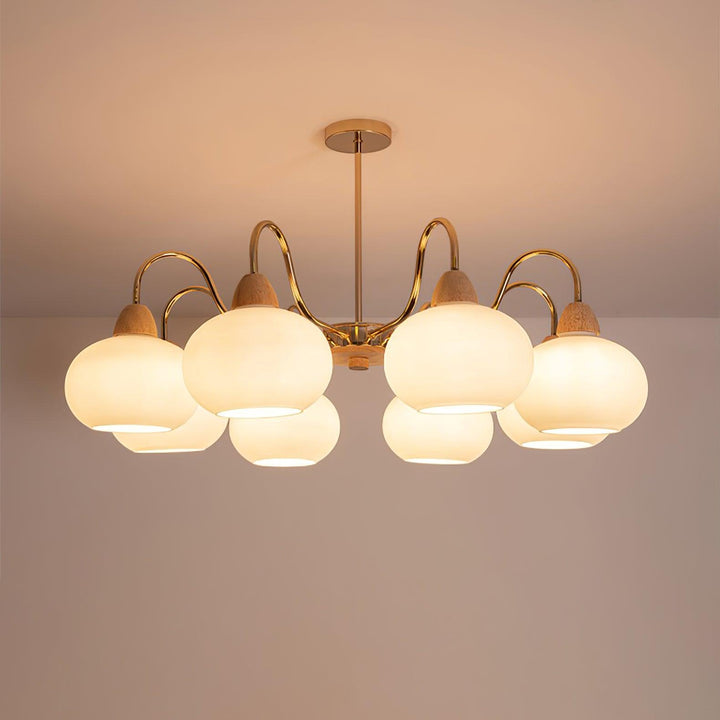 Glas Persimon Lampa