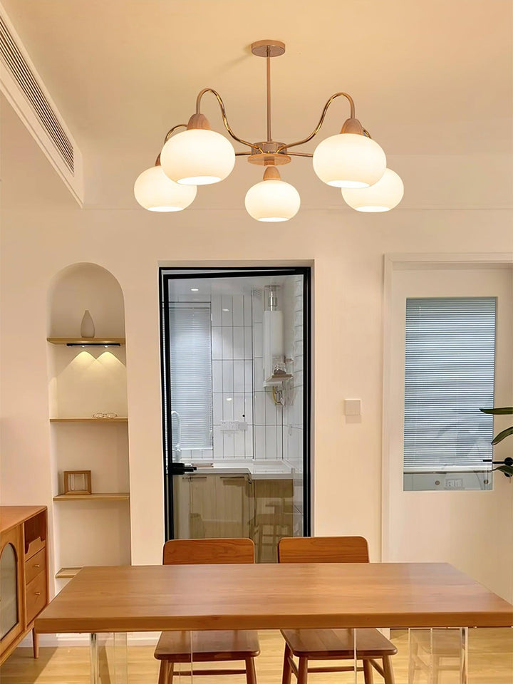 Glas Persimon Lampa