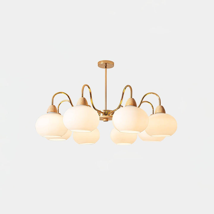 Glas Persimon Lampa