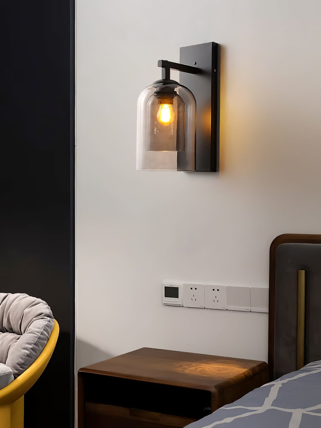 Glas Tubulär Vägglampa