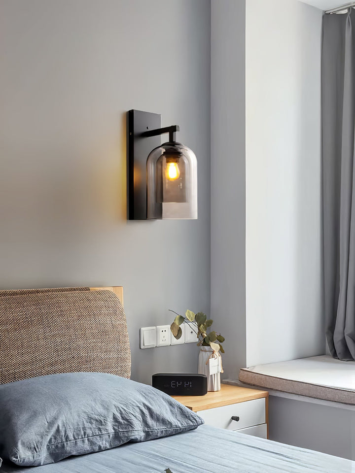 Glas Tubulär Vägglampa