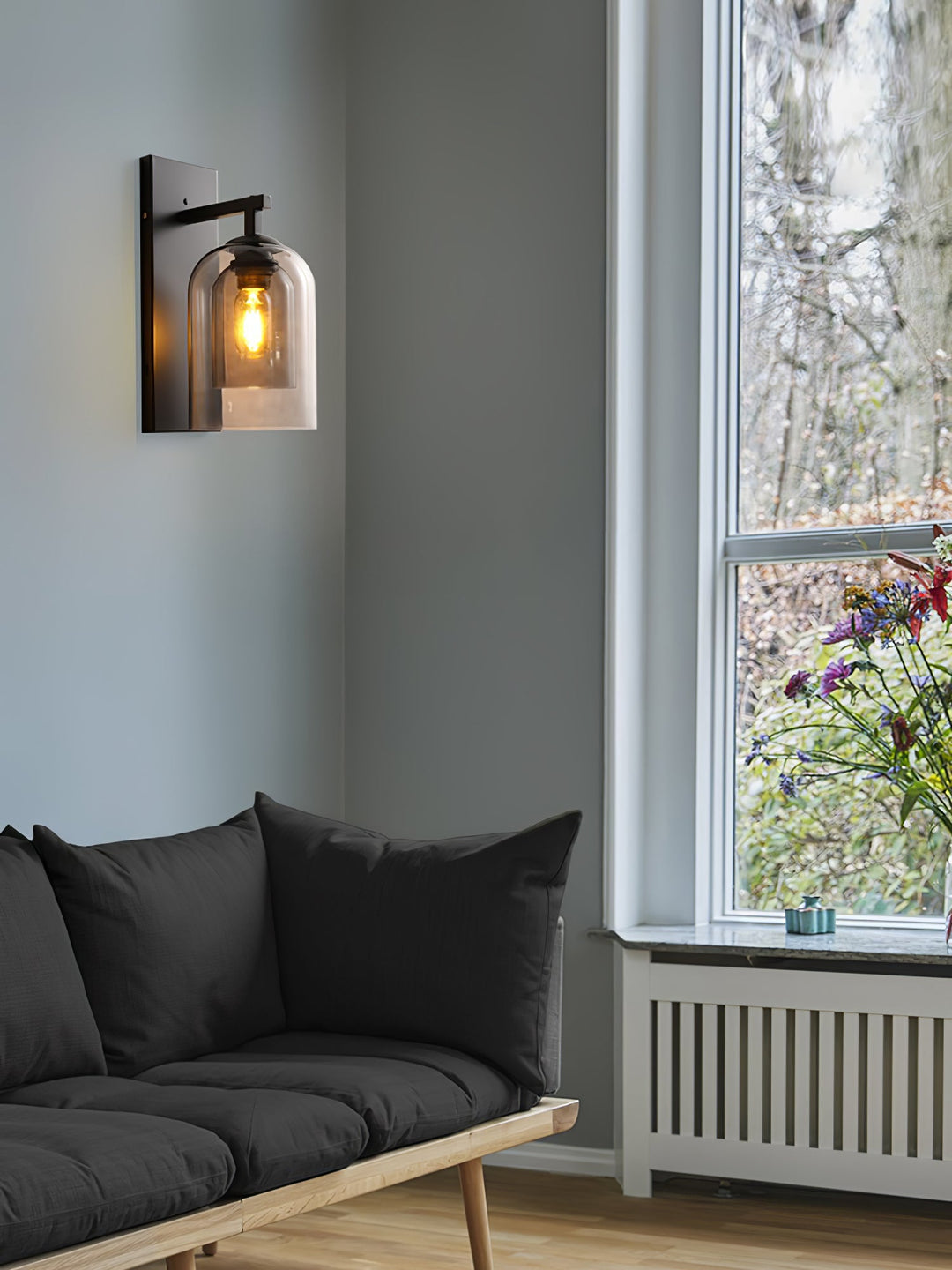 Glas Tubulär Vägglampa