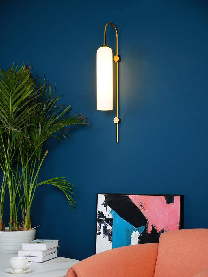 Modern Glasvägglampa