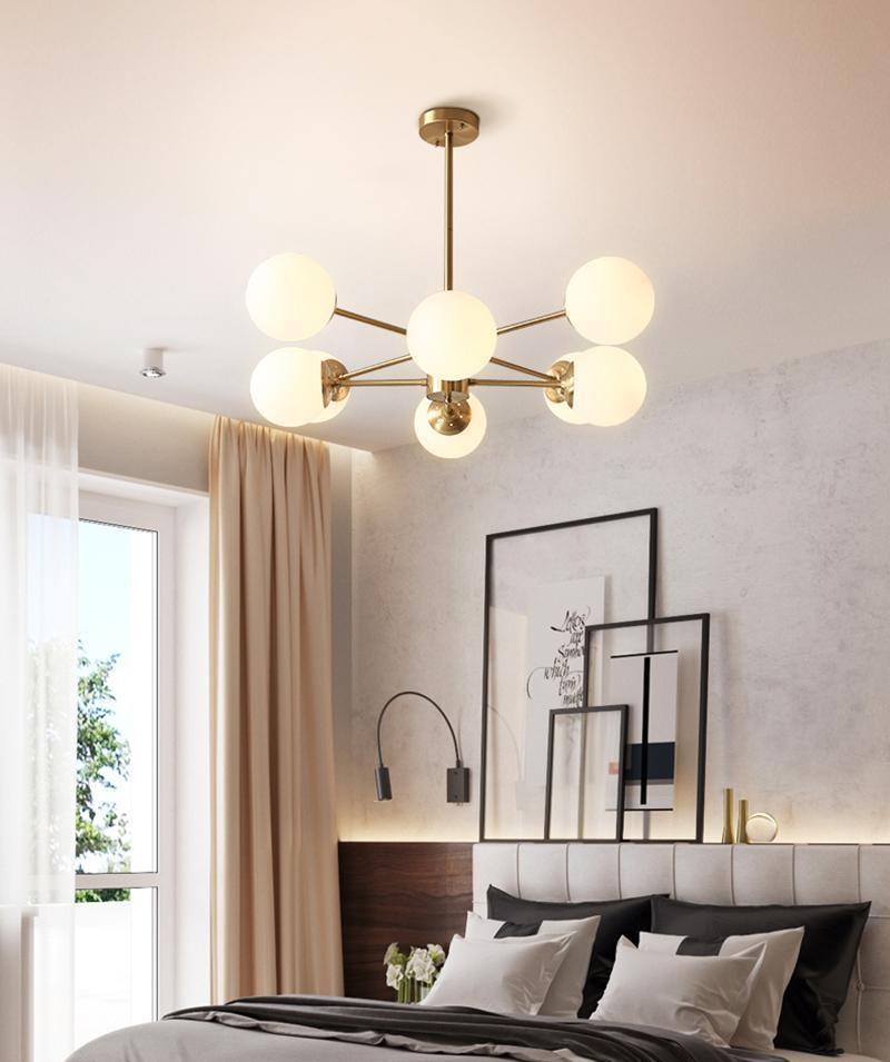 Marlowe Opal Globe Kandelaber