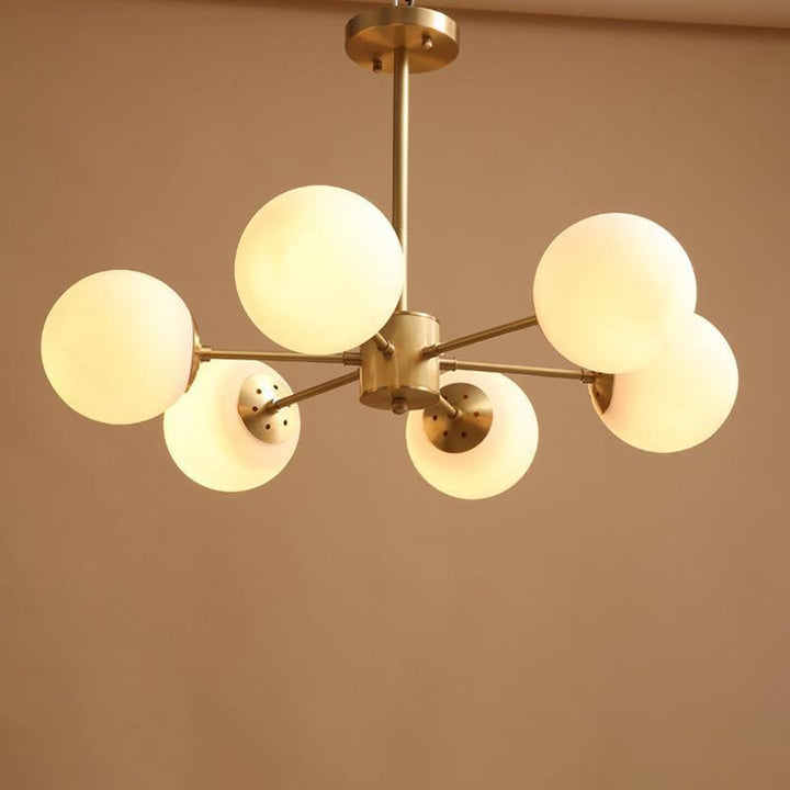 Marlowe Opal Globe Kandelaber