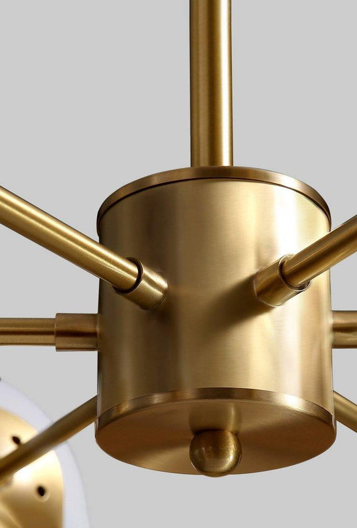 Marlowe Opal Globe Kandelaber
