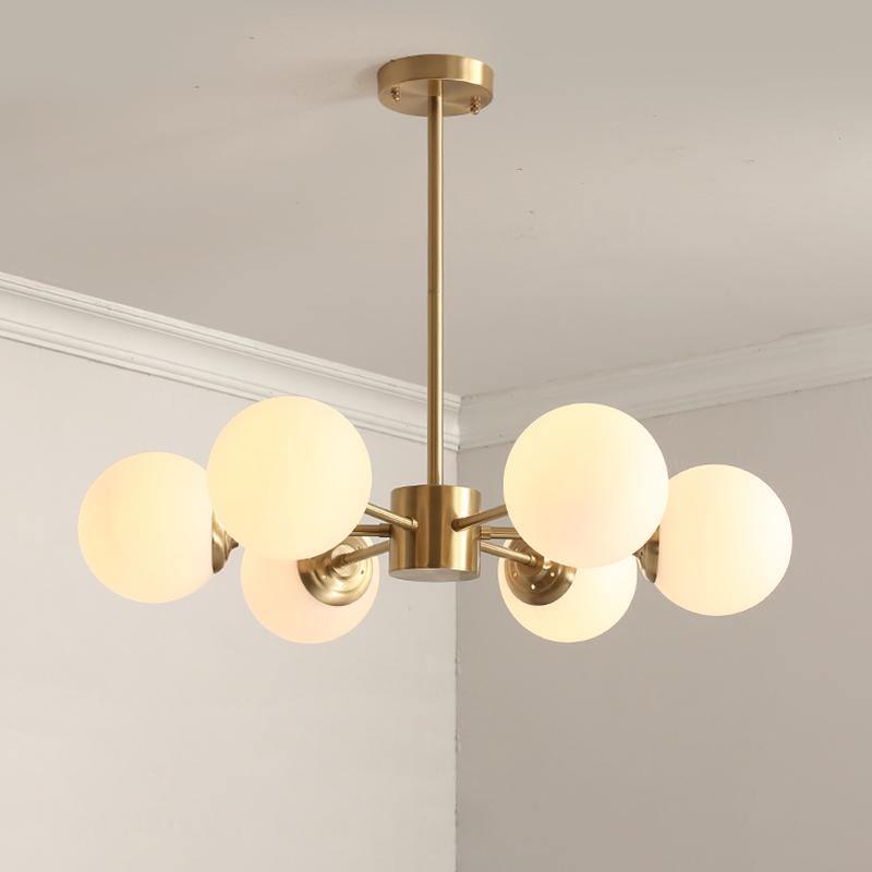 Marlowe Opal Globe Kandelaber