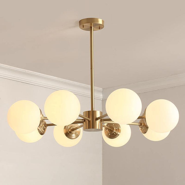 Marlowe Opal Globe Kandelaber