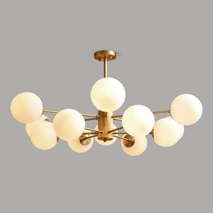 Marlowe Opal Globe Kandelaber