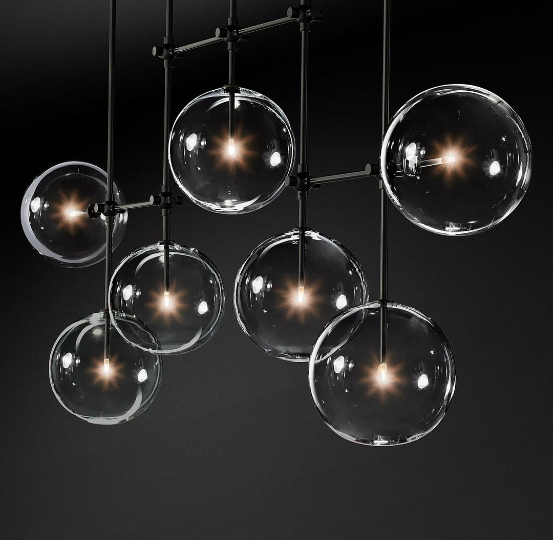 Glas Glob Mobil Kandelaber