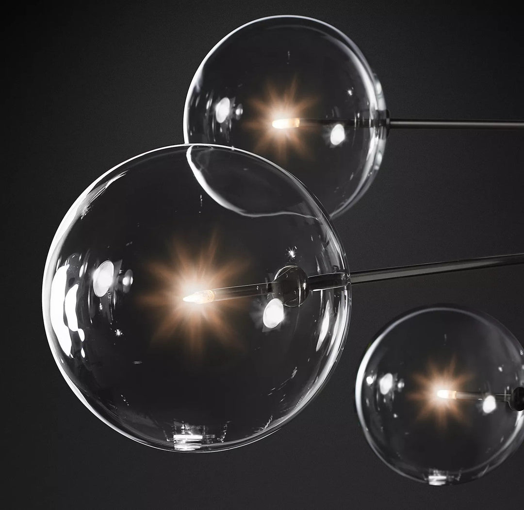 Glas Glob Mobil Kandelaber