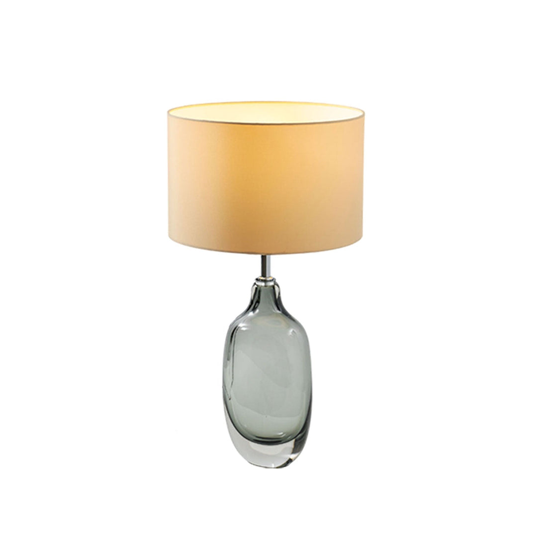 Glaserad Kristall Bordslampa