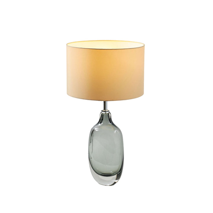 Glaserad Kristall Bordslampa