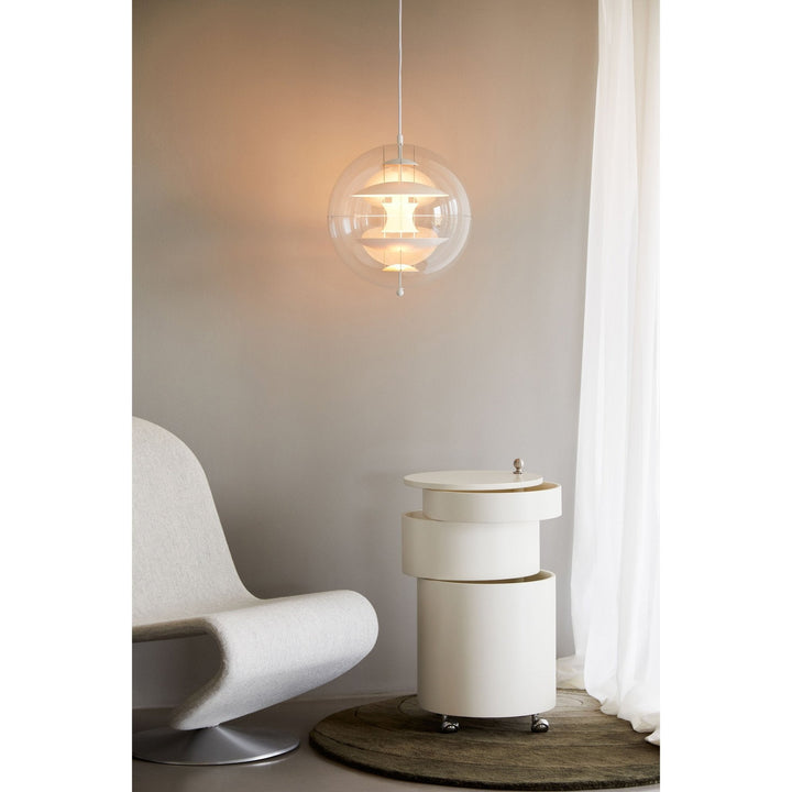 Rund Kula Hängande Lampa